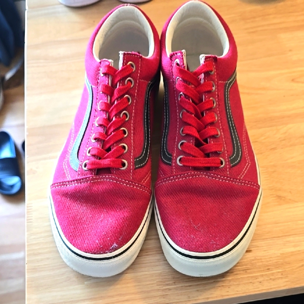 Vans men's Red Sneakers